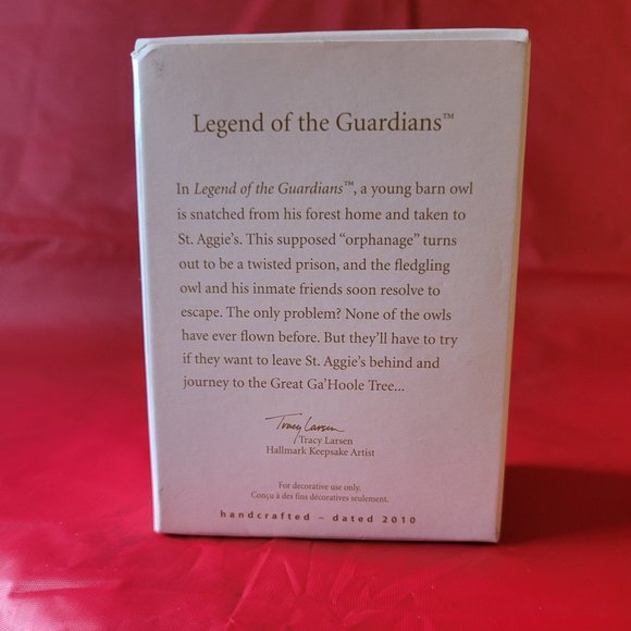 Hallmark 2010 Legends of the Guardians Ornament (303) - Picture 2 of 4